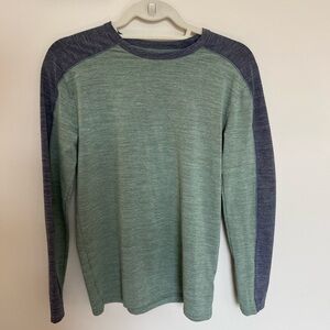 Crewcuts Green & Gray Long Sleeve top